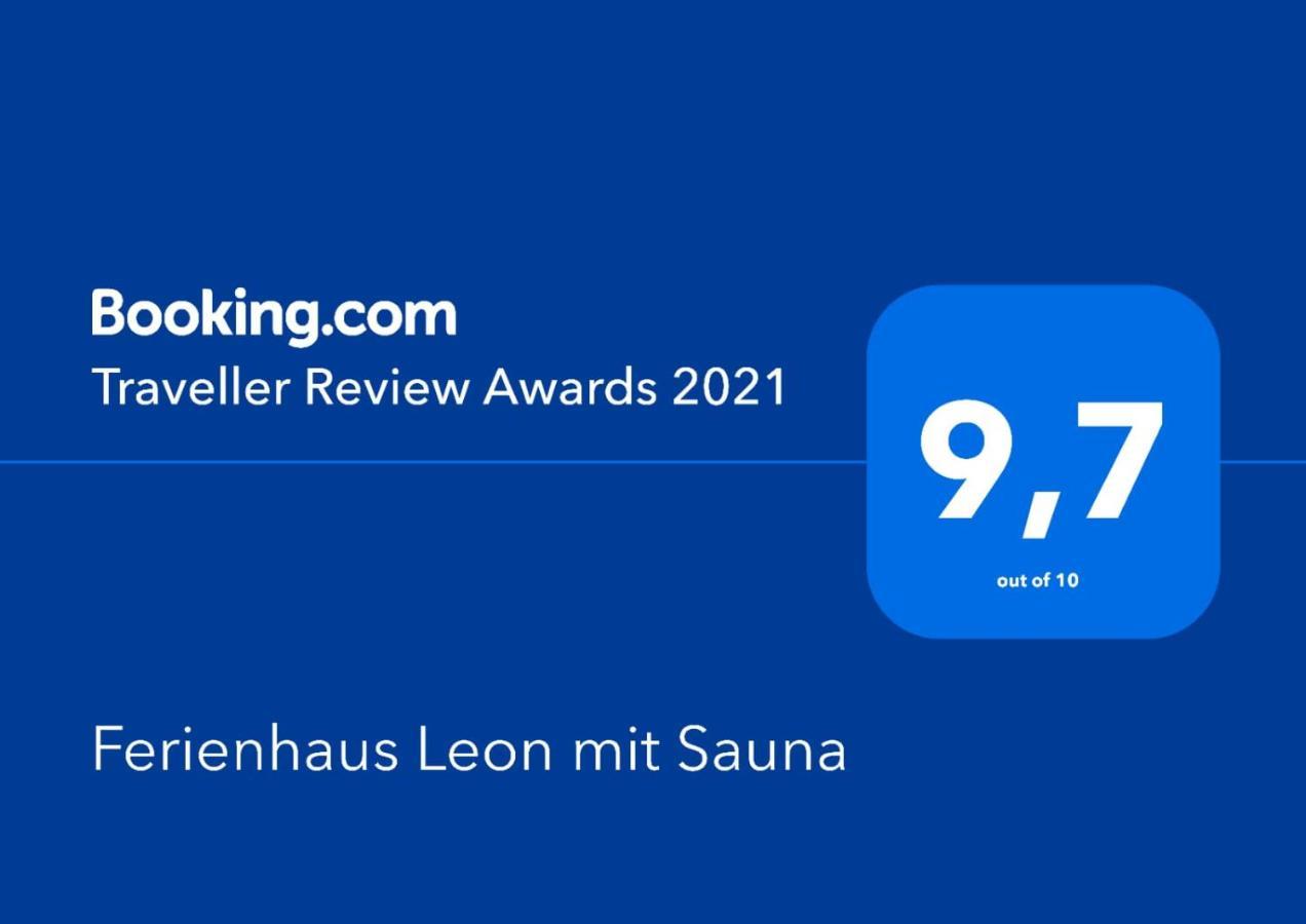 Ferienhaus Leon Mit Sauna Rehburg-Loccum 외부 사진