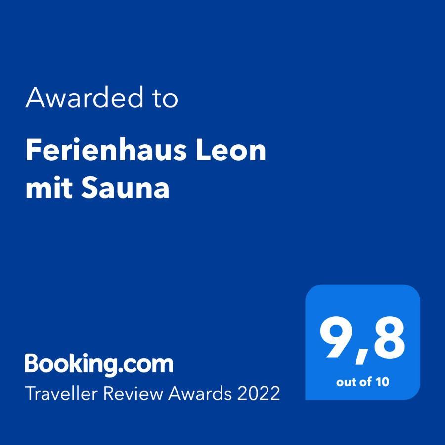 Ferienhaus Leon Mit Sauna Rehburg-Loccum 외부 사진